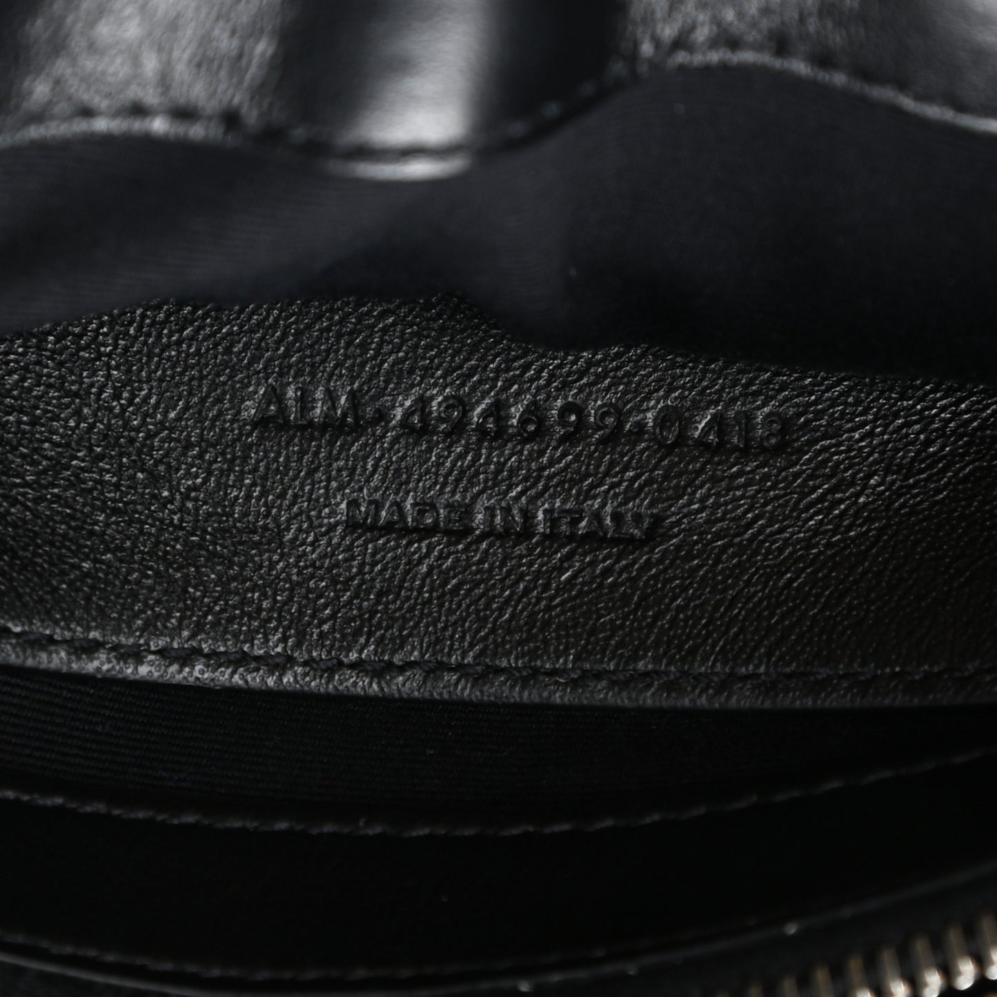 Calfskin Y Quilted Monogram Small Loulou Chain Satchel Black