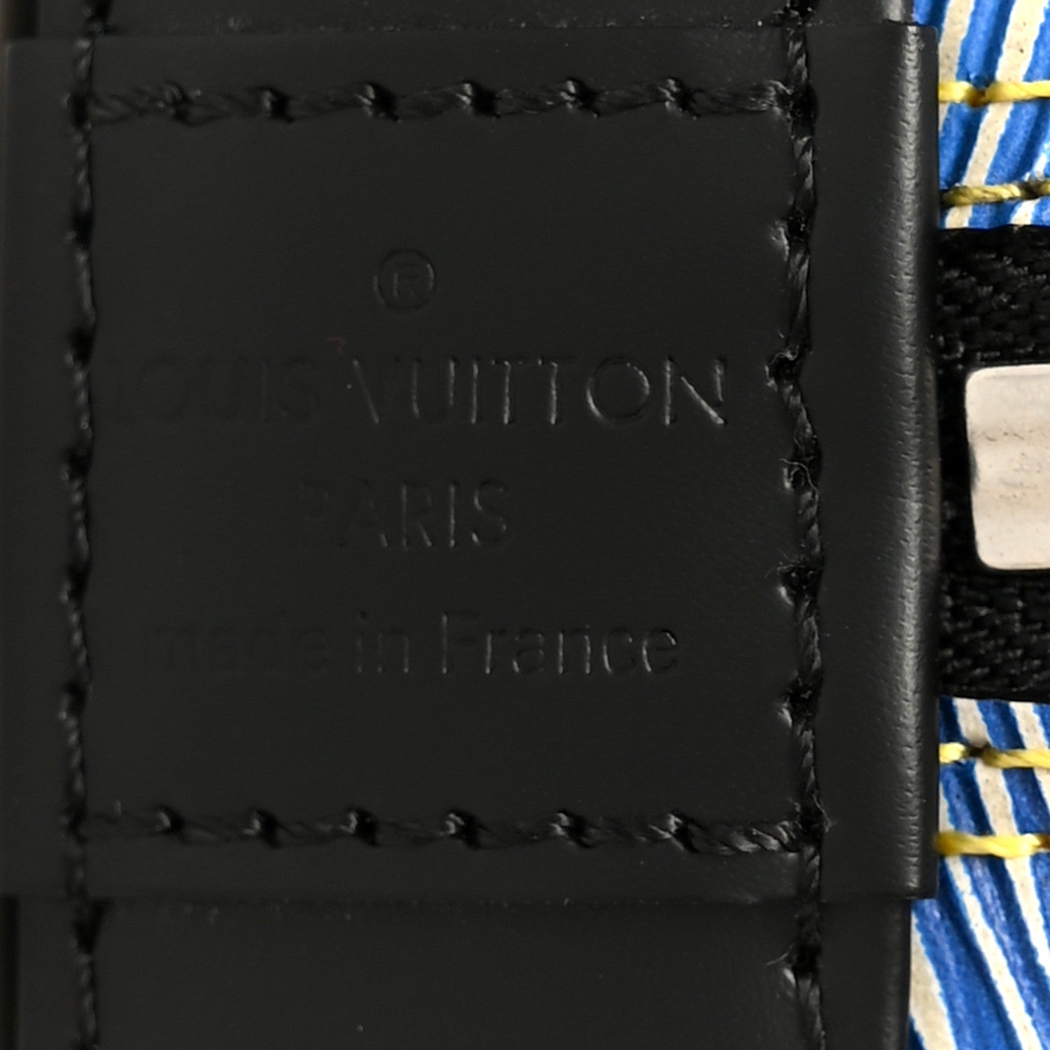 Louis Vuitton Epi Alma PM Denim Light 8 of 12