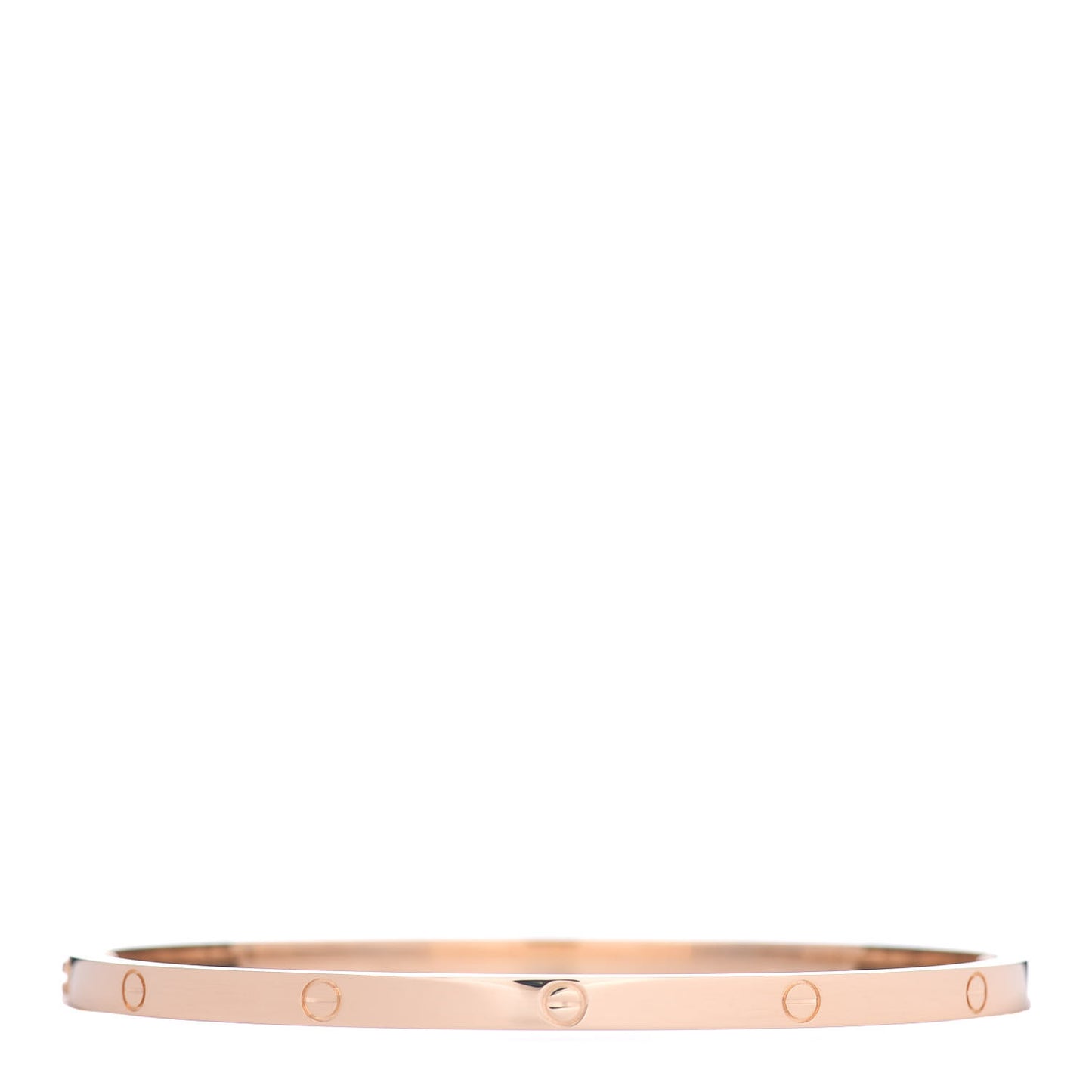 18K Yellow Gold Small LOVE Bracelet 19