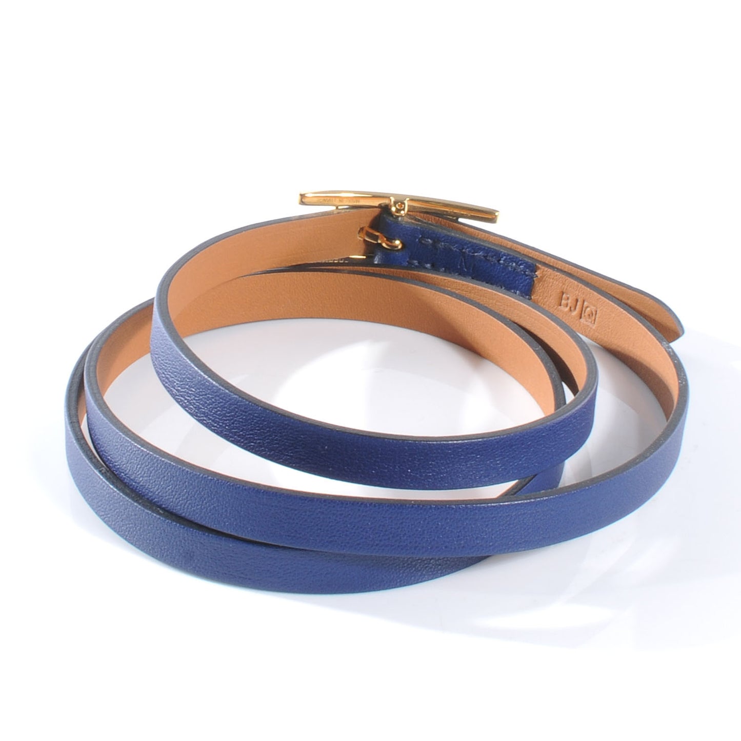 Swift 3MM Hapi Triple Tour Wrap Bracelet M Sapphire