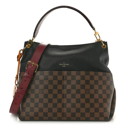 Louis Vuitton Damier Ebene Calfskin Maida Black 1 of 8