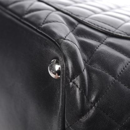 Chanel Calfskin Quilted Large Cambon Tote Black 18 of 20