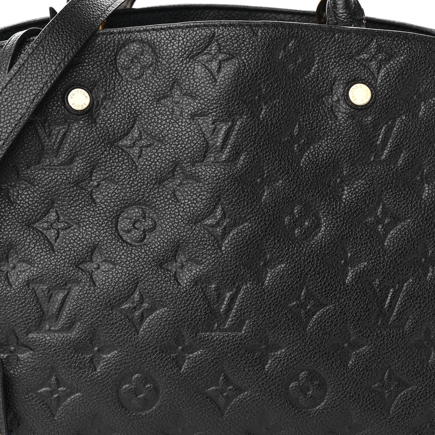 Louis Vuitton Empreinte Montaigne MM Black 8 of 12