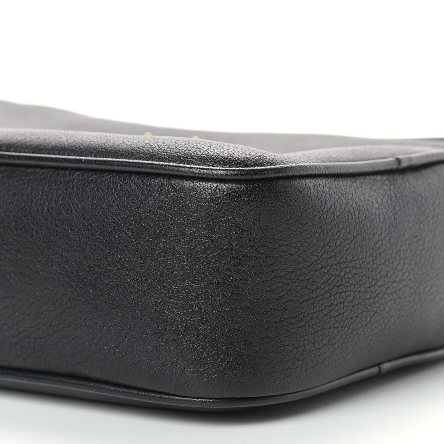 Saint Laurent Lambskin Monogram Small Lou Camera Bag Black 9 of 10