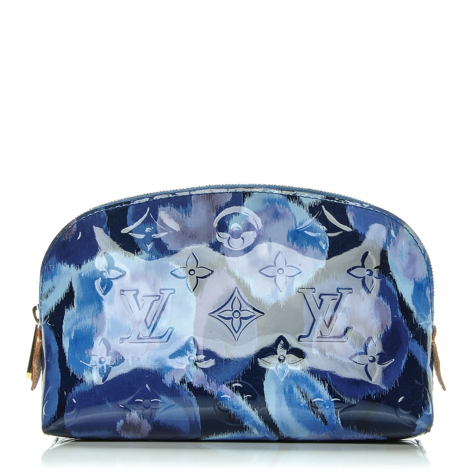 Louis Vuitton Vernis Ikat Cosmetic Pouch Grand Blue 1 of 6