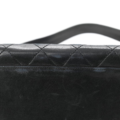 Chanel Lambskin Quilted Flap Bag Navy 9 of 23