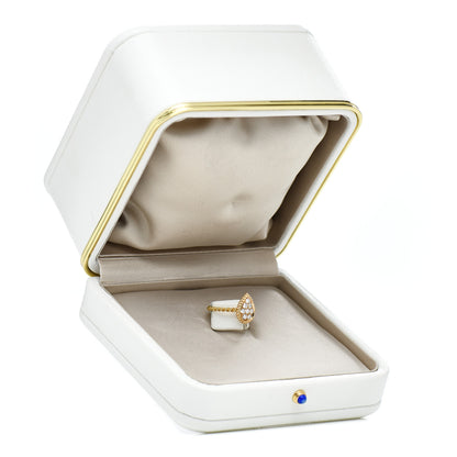 Boucheron 18K Yellow Gold Diamond Small Serpent Boheme Ring 52 6 6 of 6