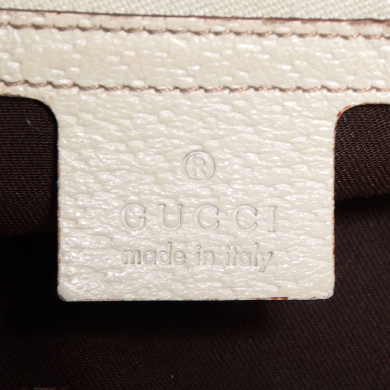 Gucci Monogram Charmy Medium Shoulder Bag Off White 7 of 8