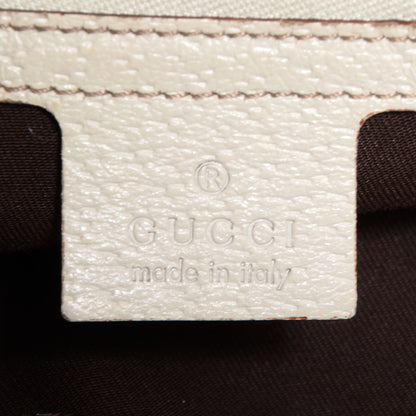 Gucci Monogram Charmy Medium Shoulder Bag Off White 7 of 8
