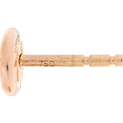 Hermes 18K Rose Gold TPM Farandole Stud Earrings 5 of 6