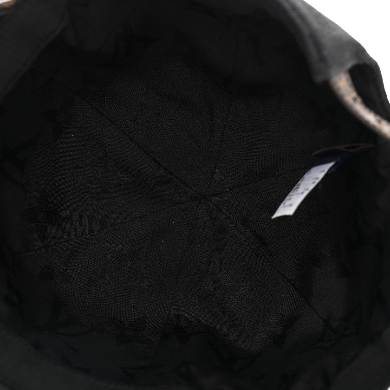 Louis Vuitton Monogram Cotton Jacquard Embroidered LV Day Cap M Black 7 of 11