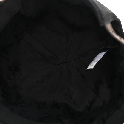 Louis Vuitton Monogram Cotton Jacquard Embroidered LV Day Cap M Black 7 of 11