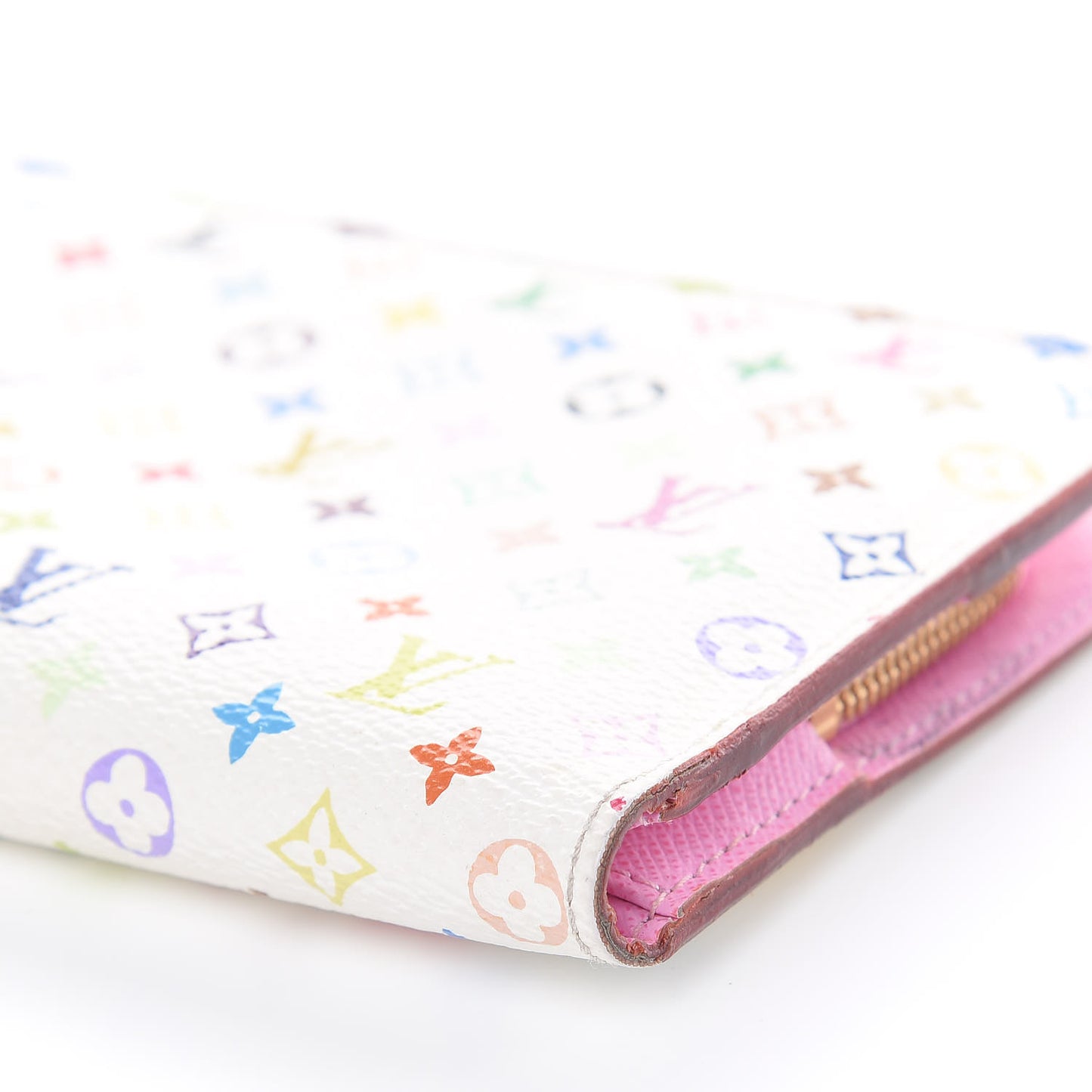 Monogram Multicolor Insolite Wallet White Litchi
