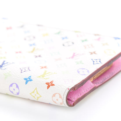 Louis Vuitton Monogram Multicolor Insolite Wallet White Litchi 8 of 11