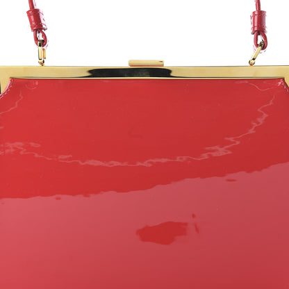 Mansur Gavriel Patent Calfskin Elegant Bag Flamma 9 of 9