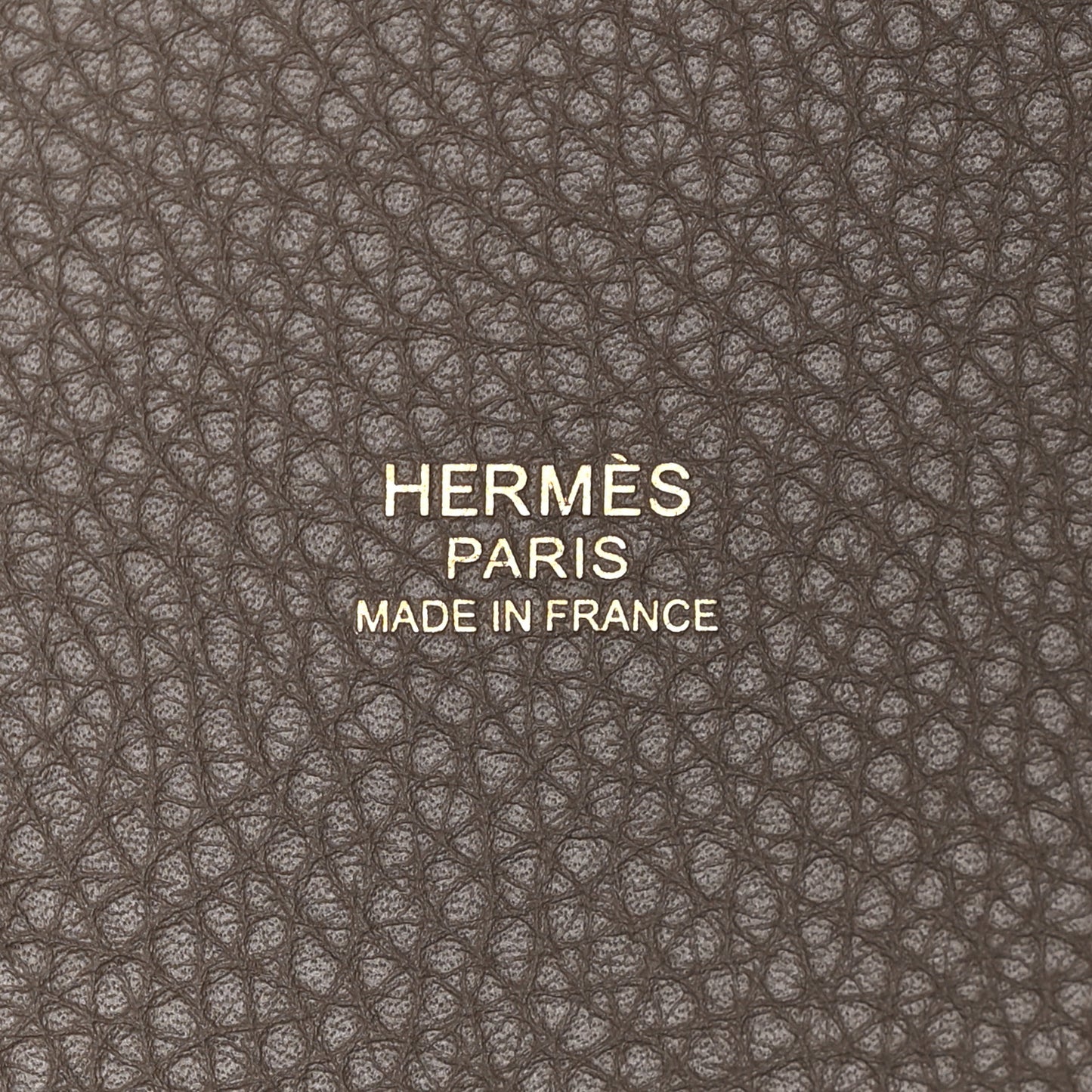 Taurillon Clemence Picotin Lock 18 PM Etain