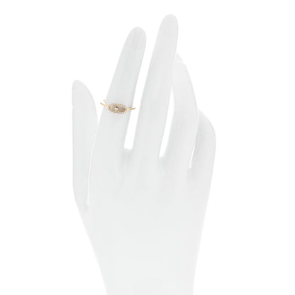 Messika 18K Yellow Gold Diamond Move Uno Ring 51 5.75 2 of 7