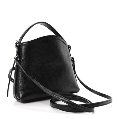 Givenchy Tumbled Calfskin Nano Voyou Bag Black 3 of 10