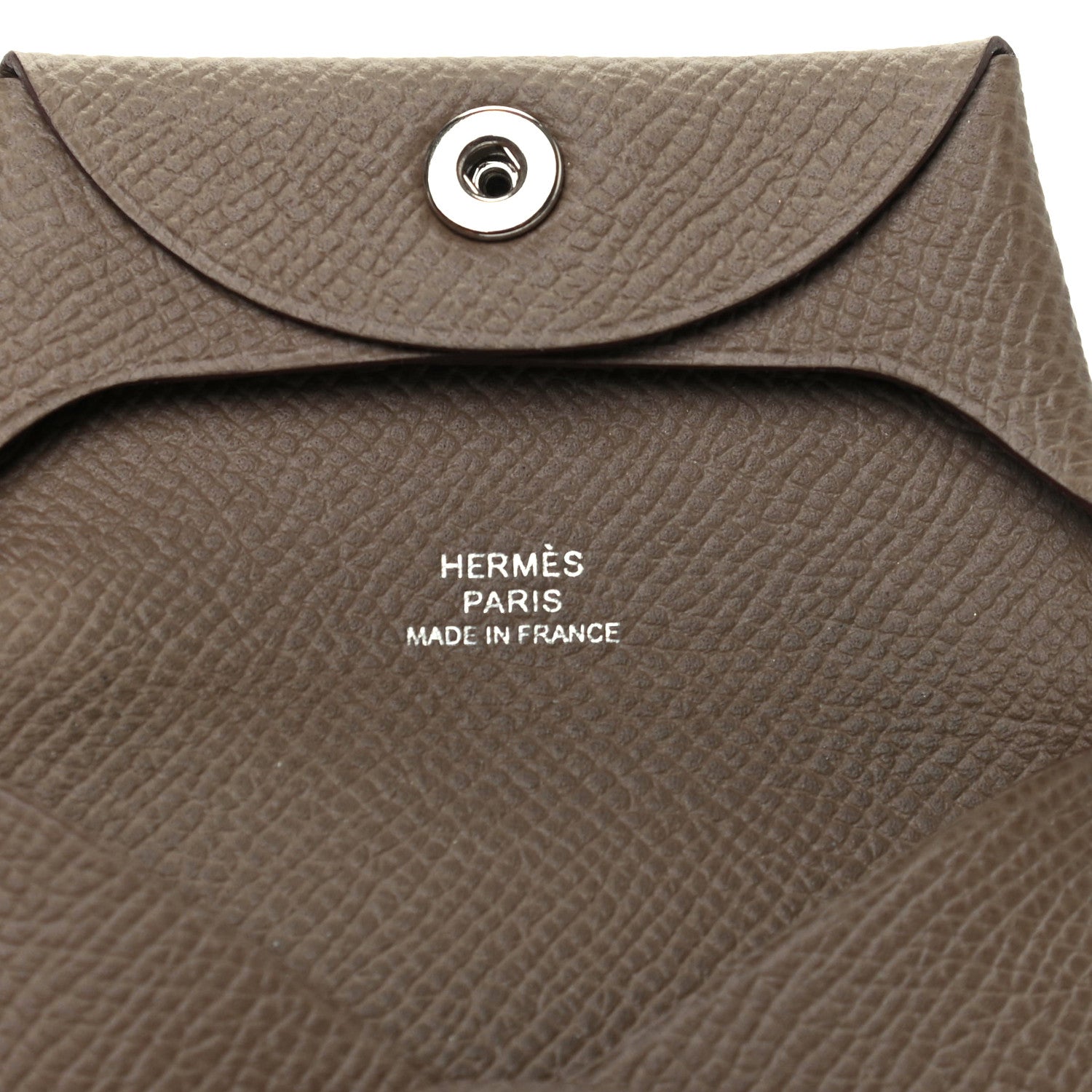 Hermes Epsom Bastia Coin Purse Etoupe 5 of 6
