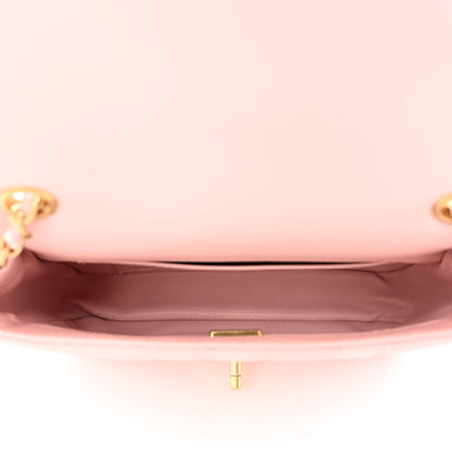 Chanel Lambskin Quilted Mini Heart Charms Flap Light Pink 5 of 10