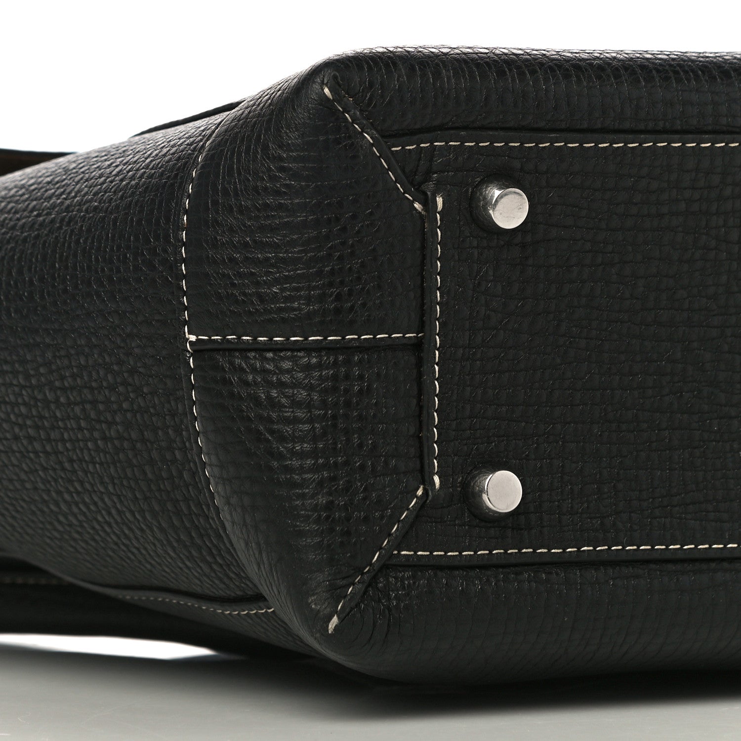 Bottega Veneta Grainy Calfskin Small Arco Black 9 of 10