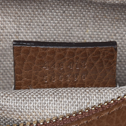 Gucci Monogram Mini Bree Messenger Bag Beige Tabacco 7 of 8