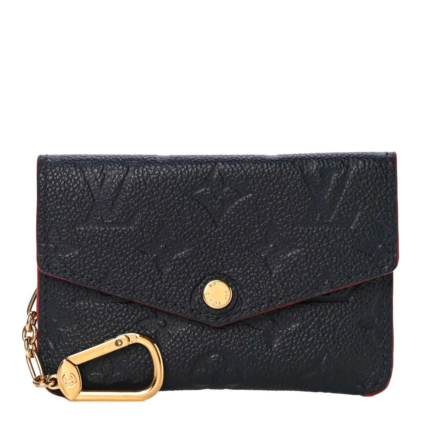 Empreinte Key Pouch Marine Rouge