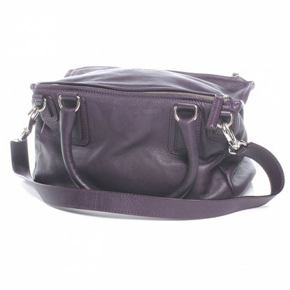 Givenchy Pebbled Calfskin Small Pandora Purple 3 of 7