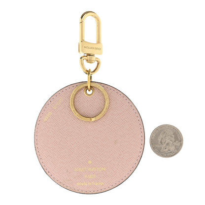 Louis Vuitton Monogram 2020 Christmas Animation Big Wheel Bag Charm Key Ring Rose Ballerine 2 of 4