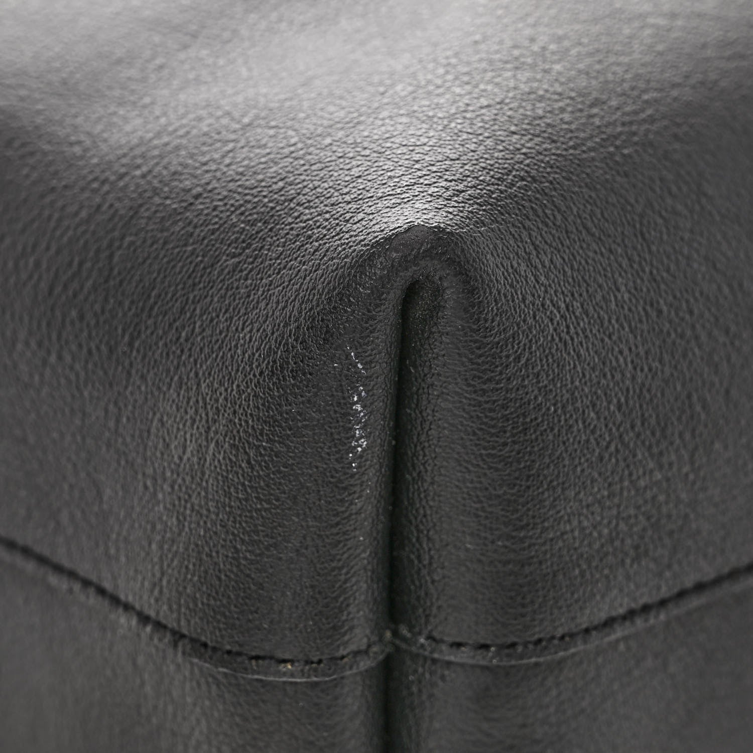 Saint Laurent Calfskin North-South Shopping Tote Black 12 of 12