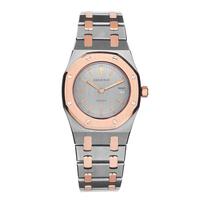 Audemars Piguet Tantalum 18K Rose Gold 30mm Royal Oak Automatic Watch Grey 1 of 5