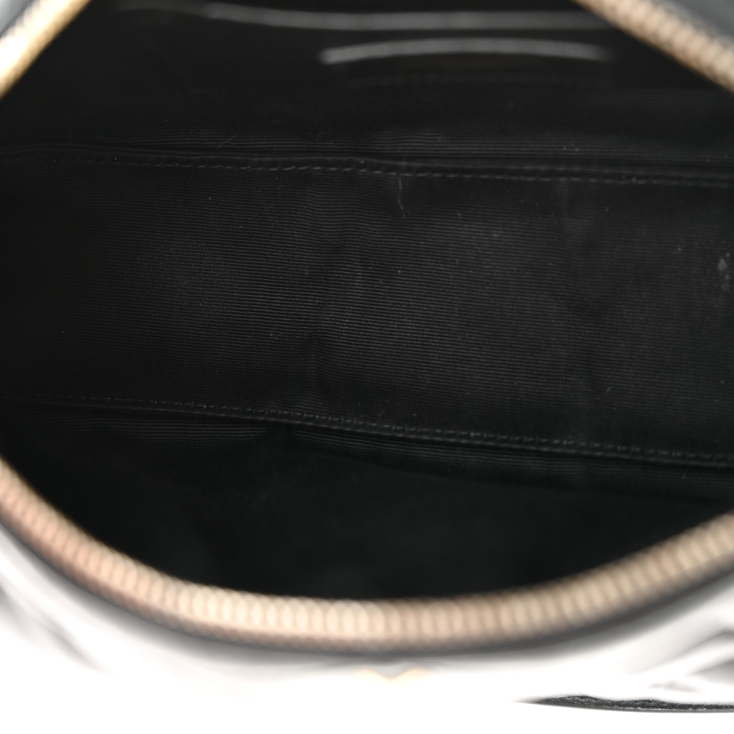 Lambskin Monogram Small Sade Tube Bag Black