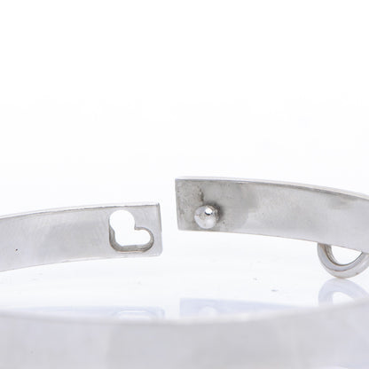Hermes 18K White Gold PM Collier De Chien Bracelet SH 6 of 6