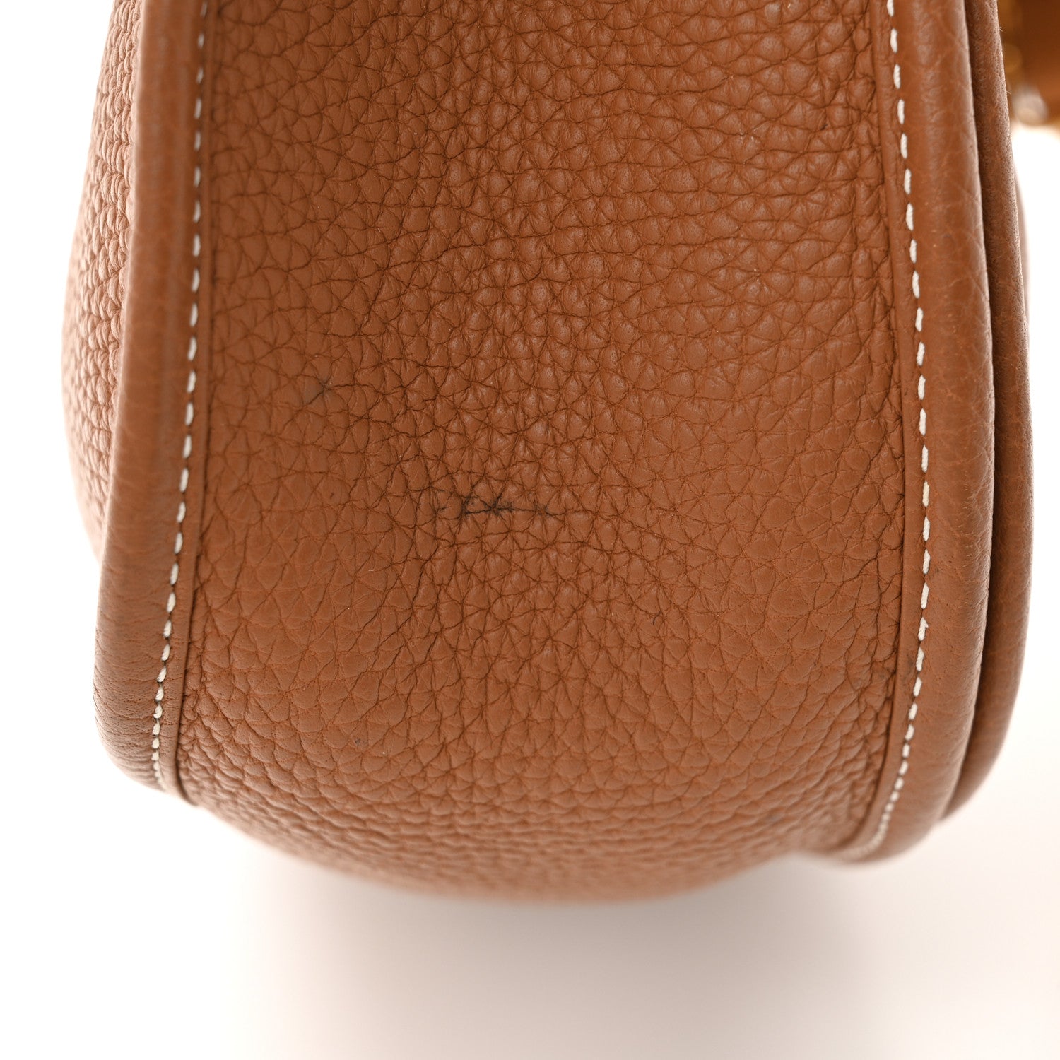 Hermes Taurillon Clemence Evelyne III GM Gold 10 of 10