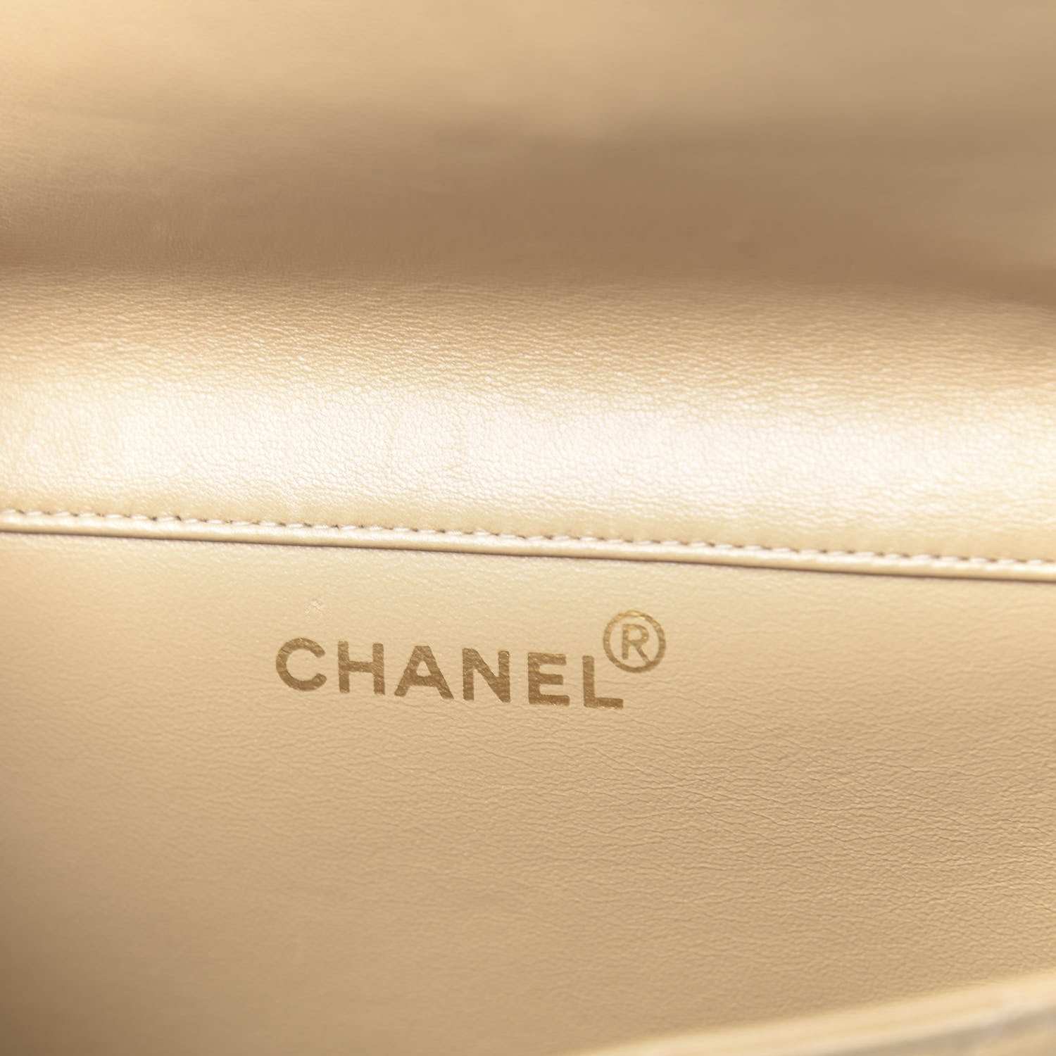 Chanel Lambskin Quilted Small Double Sided Flap Beige 6 of 12