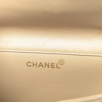Chanel Lambskin Quilted Small Double Sided Flap Beige 6 of 12