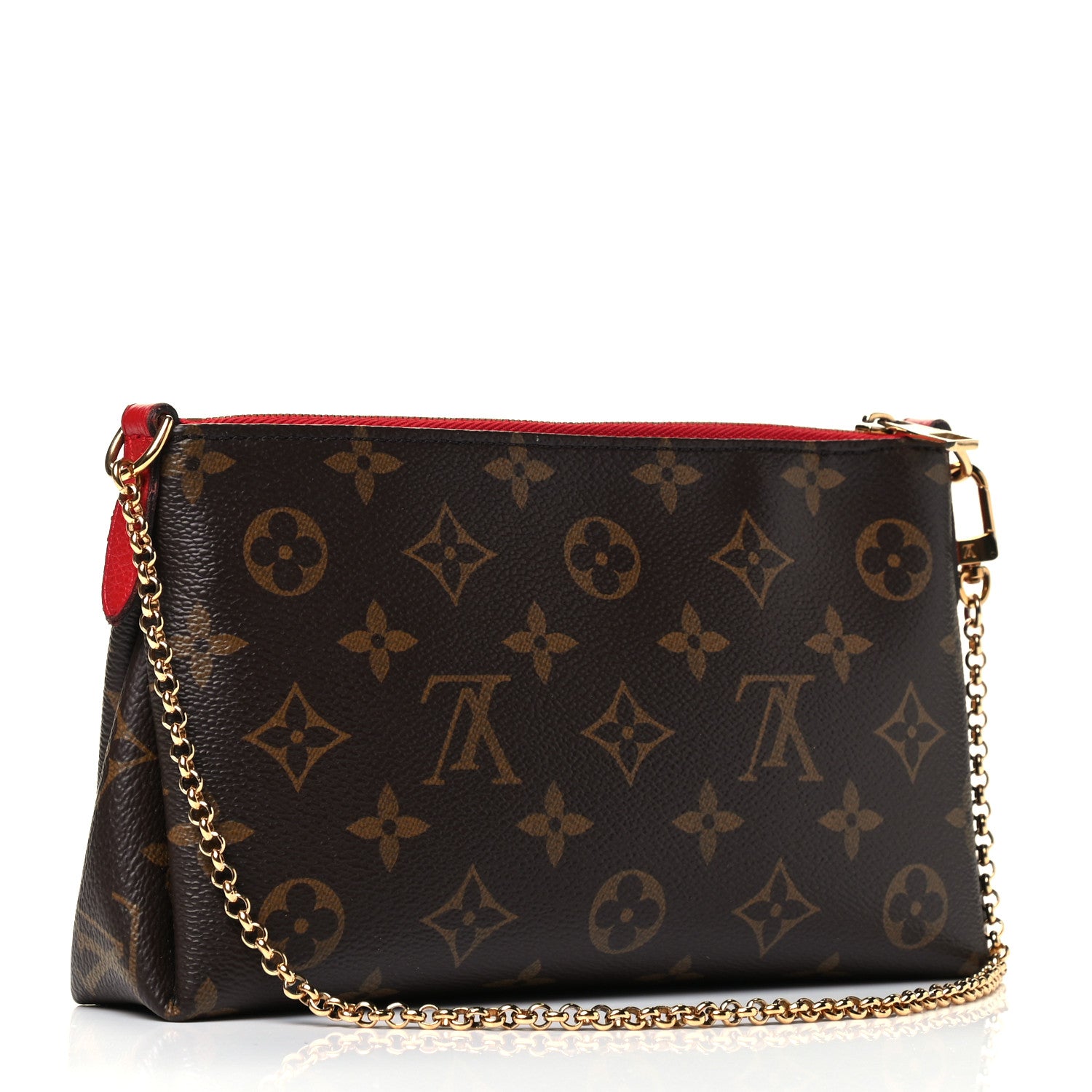 Louis Vuitton Monogram Pallas Clutch Cherry 2 of 4