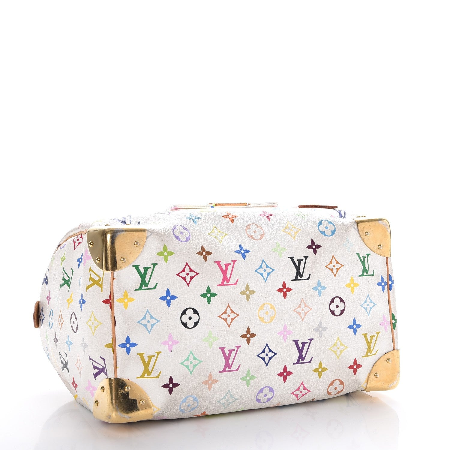 Louis Vuitton Monogram Multicolor Speedy 30 White 4 of 20
