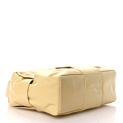 Bottega Veneta Paper Calfskin Maxi Intrecciato Arco Camera Bag Butter 4 of 10