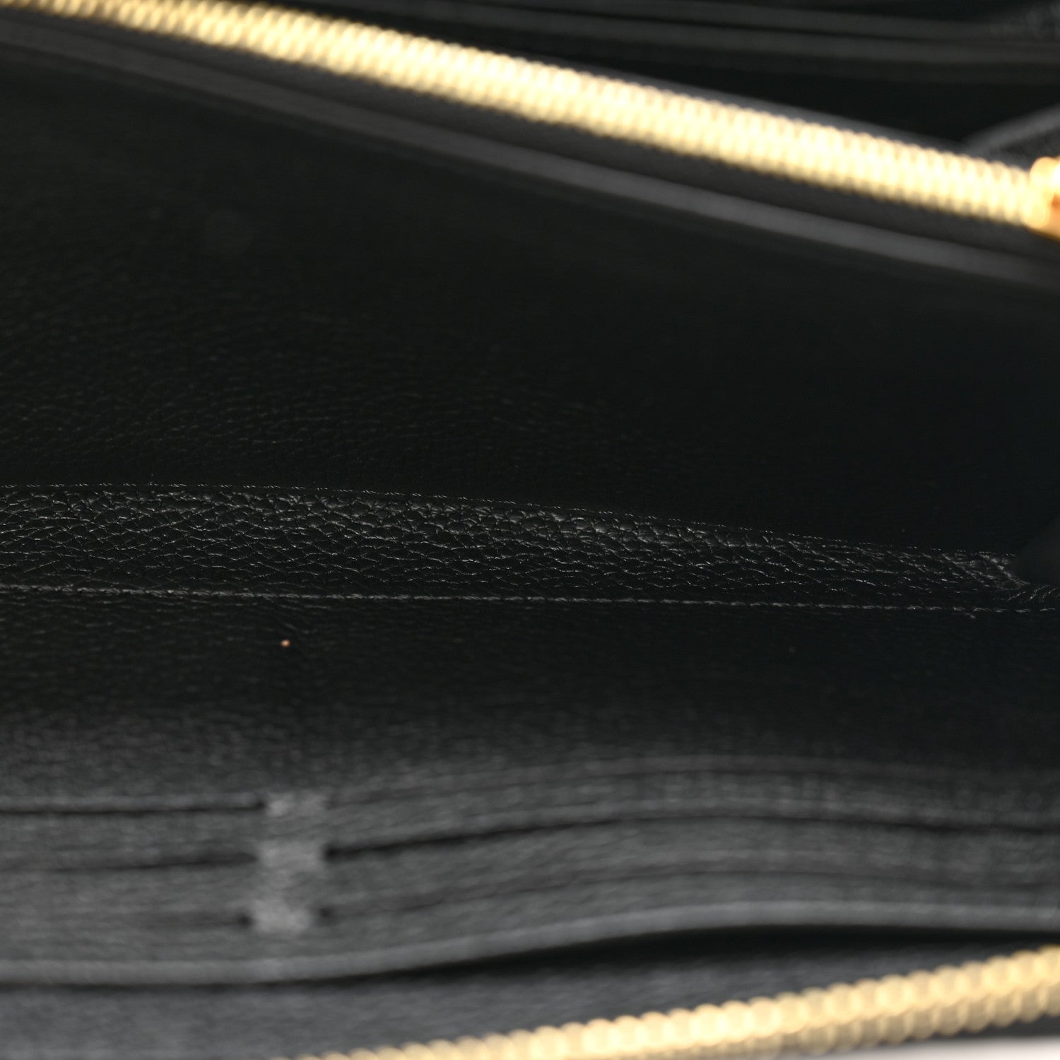 Louis Vuitton Empreinte Monogram Giant Zippy Wallet Black Beige 6 of 9
