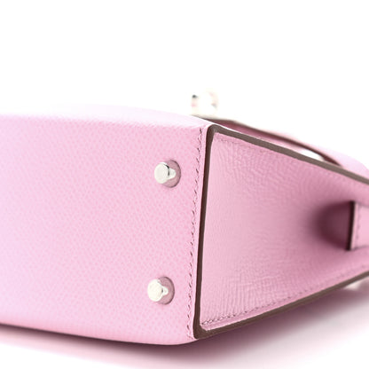 Hermes Epsom Mini Kelly Sellier 20 Mauve Sylvestre 10 of 11