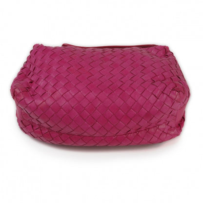 Bottega Veneta Nappa Intrecciato Cosmetic Case Fuchsia 3 of 9