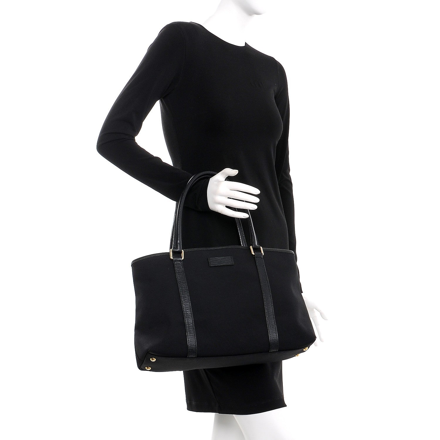 Gucci Nylon Medium Joy Tote Black 2 of 10