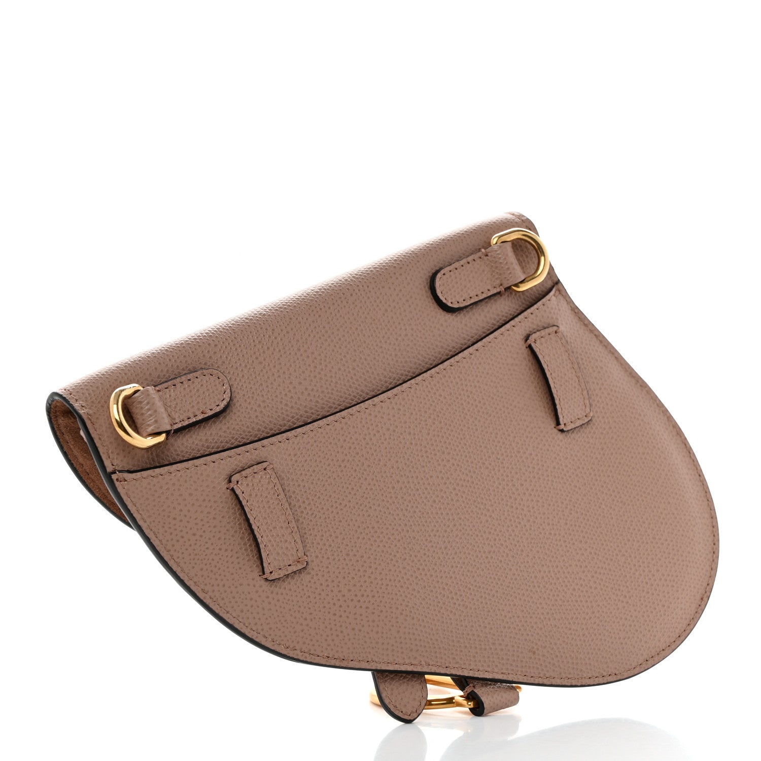 Christian Dior Calfskin Saddle Belt Bag Blush Pink 3 of 9