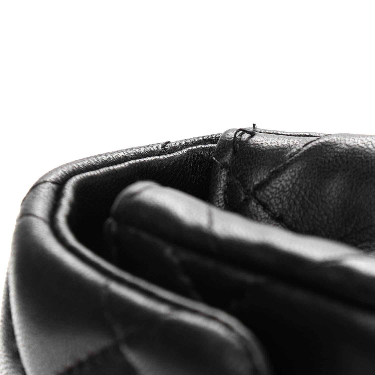 Chanel Lambskin Quilted Extra Mini Rectangular Flap Black 8 of 16