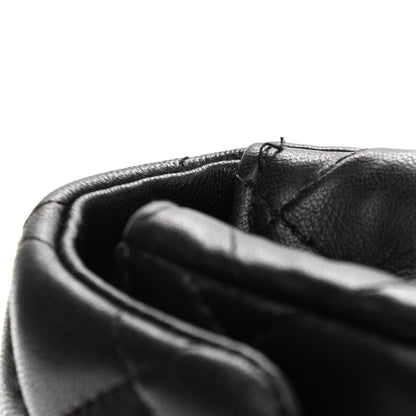 Chanel Lambskin Quilted Extra Mini Rectangular Flap Black 8 of 16