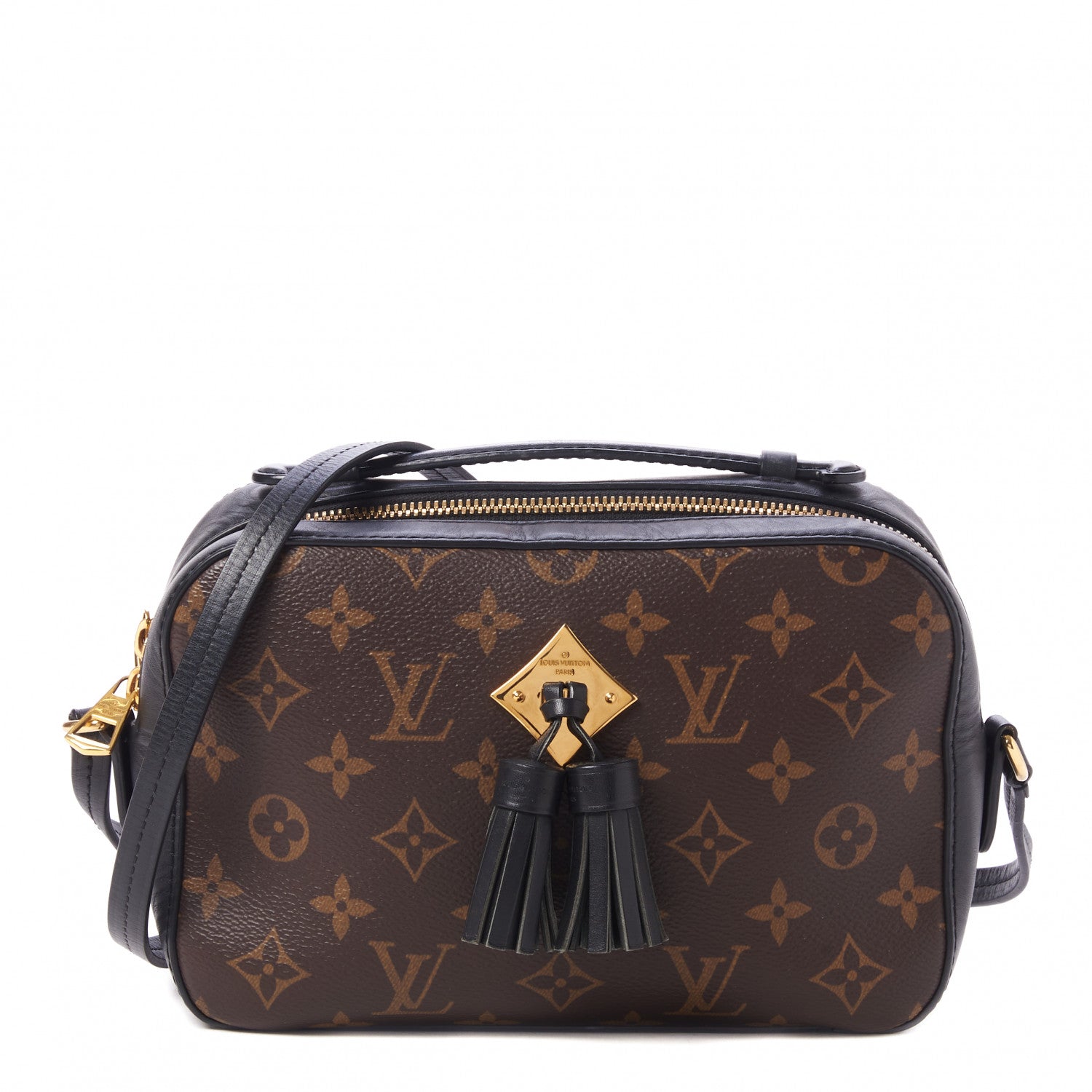 Louis Vuitton Monogram Saintonge Black 1 of 8