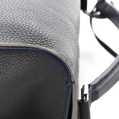 Fendi Cuoio Romano Selleria Lei Boston Tote Asfalto 9 of 9