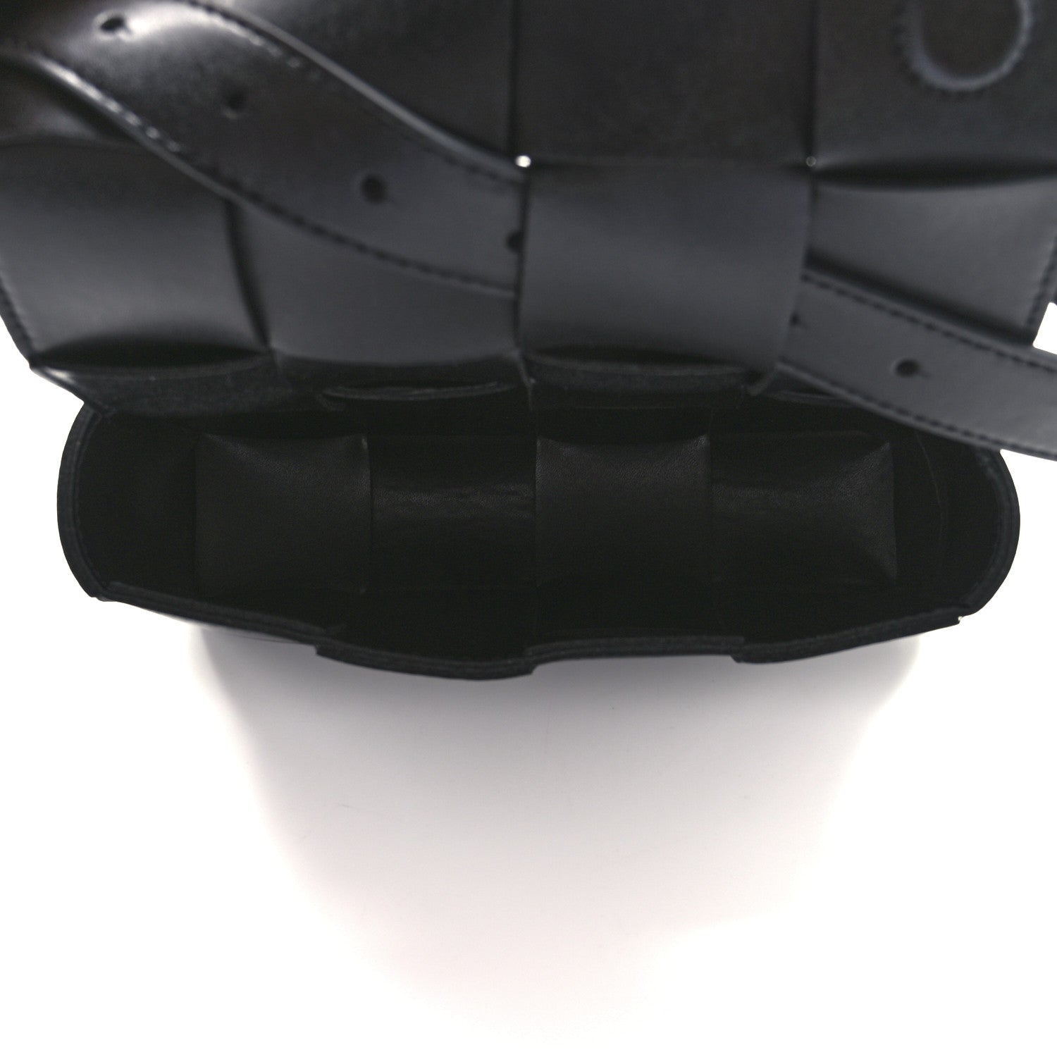 Bottega Veneta Nappa Maxi Intreccio The Belt Cassette Bag Black 5 of 9