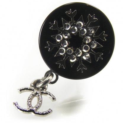 Chanel Crystal Snow Flake CC Dangle Earrings 5 of 5